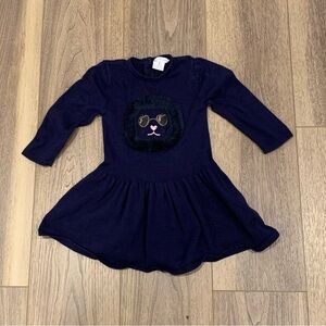 Little Marc Jacobs Baby Fancy Frange Knit Sweater Dress